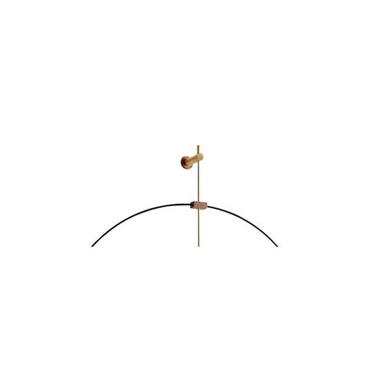 Designové nástěnné hodiny Nomon Bilbao Brass Small 92cm