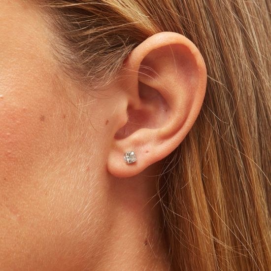 Stříbrné náušnice Victoria Cruz A3736-07HT