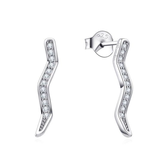 MOISS stříbrné náušnice