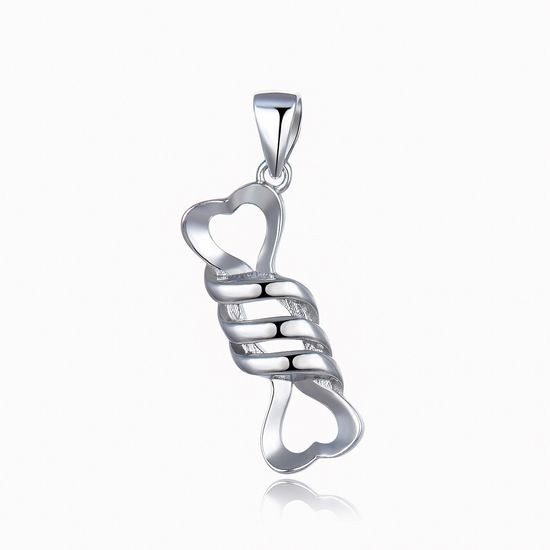 MOISS stříbrný přívěsek SRDCE
