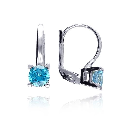 MOISS náušnice z bílého zlata