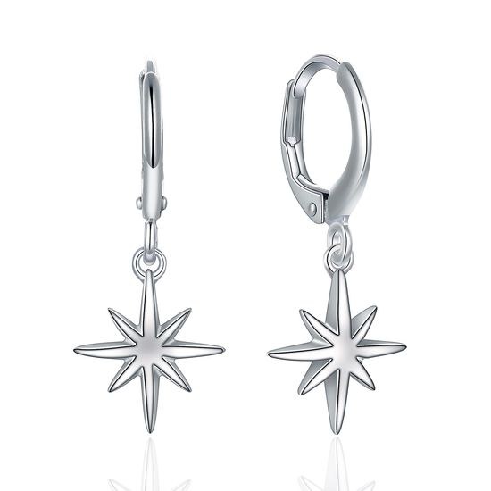 MOISS stříbrné náušnice HVĚZDA