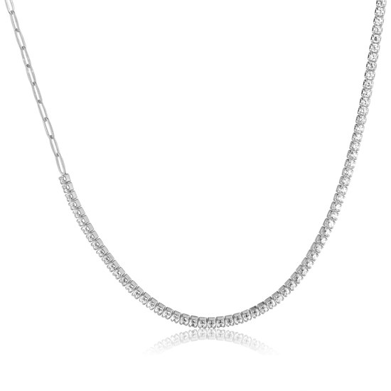 Náhrdelník JVD SVLN0685XH2BI45 stříbrný