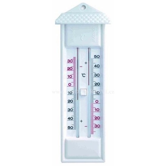 Teploměr min-max - bílý TFA 10.3014.02