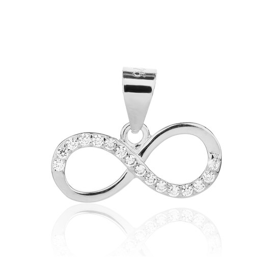 Přívěsek JVD SVLP1463XJ6BI00 stříbrný