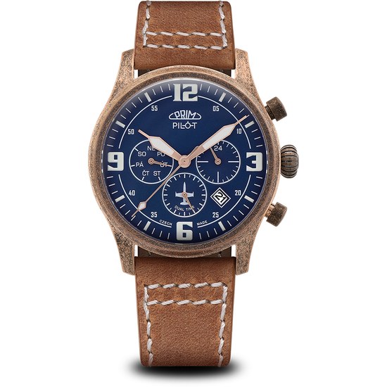 Hodinky PRIM Pilot JP75 W01P.13247.E – edice 2025