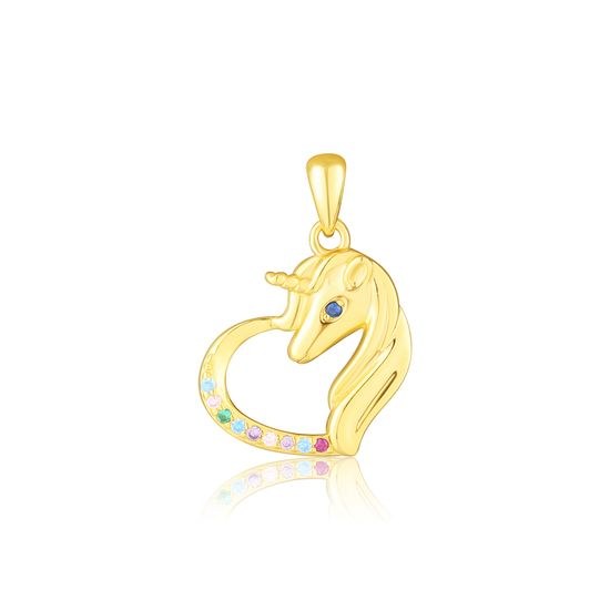 Přívěsek JVD SVLP0882SH2GB00 stříbrný