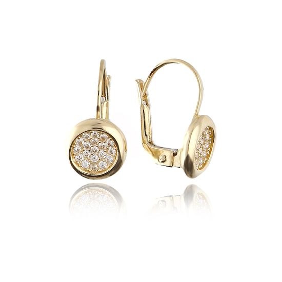 MOISS náušnice ze žlutého zlata