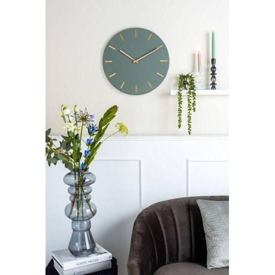 Designové nástěnné hodiny KA5716DG Karlsson 45cm