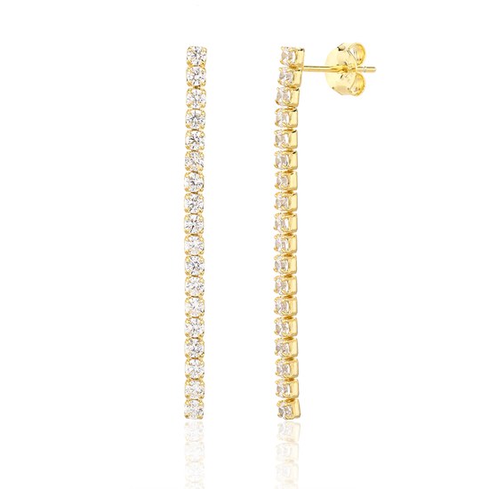 Náušnice JVD SVLE3356XJ6GO00 stříbrné