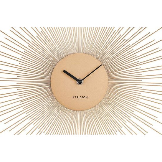 Designové nástěnné hodiny KA5818GD Karlsson 60cm