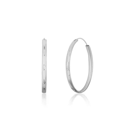 Stříbrné náušnice kruhy SVLE0211XD500