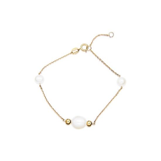 Náramek JVD SVLB0747SH8GP18 stříbrný