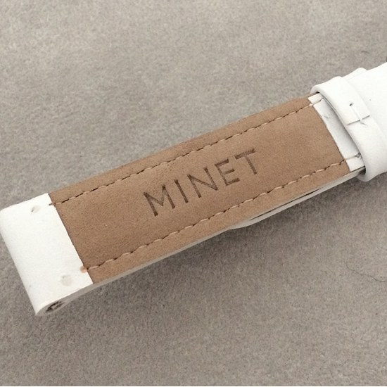 Řemínek MINET z luxusní kůže Top Grain MSBUW18