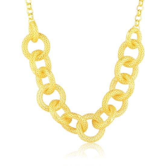 Náhrdelník JVD SVLN0939S75GO45