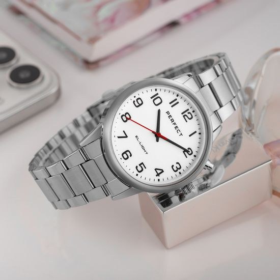 Pánské hodinky Perfect s osvětlením EL001M-02
