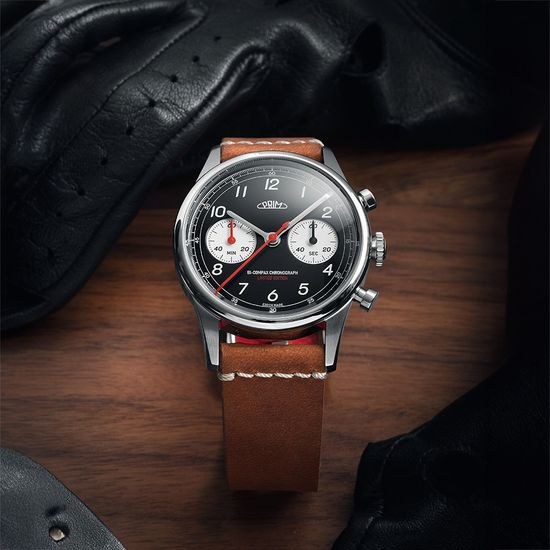 Hodinky PRIM Racing Bi-Compax Chronograph W91P.13211.B