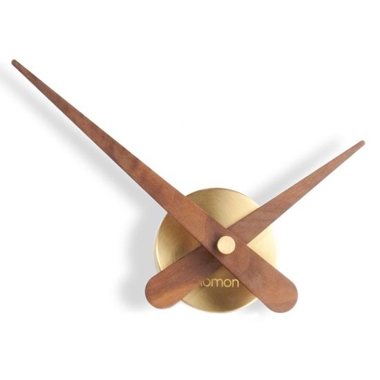 Designové nástěnné hodiny Nomon Axioma Gold mini 37cm