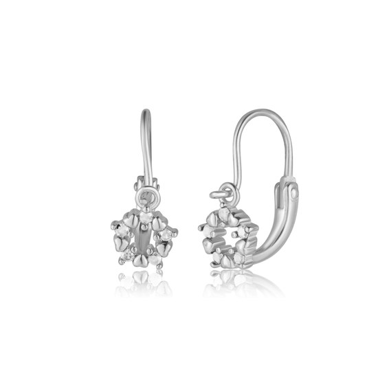 Náušnice JVD SVLE3172XF6BI00 stříbrné