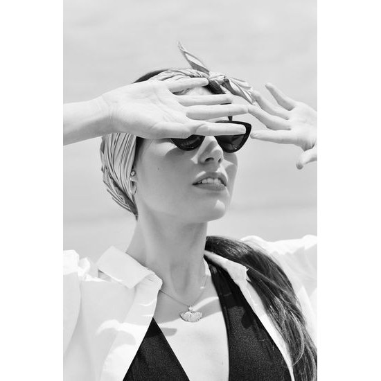 Stříbrný řetízek s přívěskem Victoria Cruz A3493-85HG