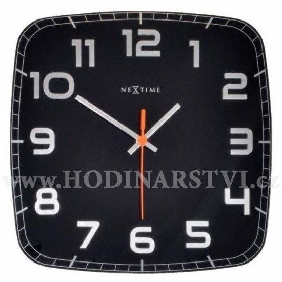 Hodiny NEXTIME 8816zw Classy square 30cm