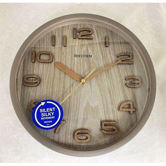 Hodiny Rhythm CMG144NR08 - nástěnné hodiny s tichým chodem
