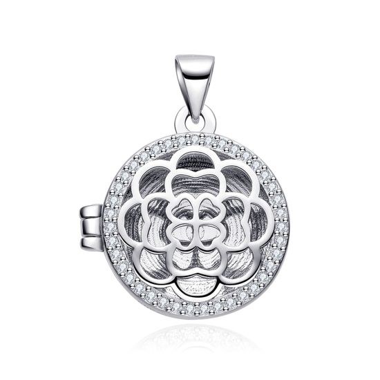 MOISS stříbrný přívěsek KVĚTINA