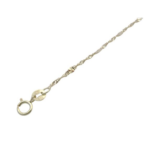 Zlatý 585/1000 řetízek singapur 1699