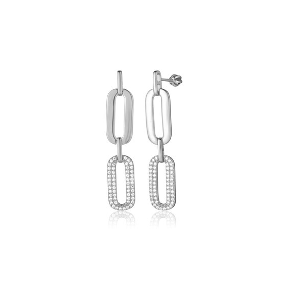 Náušnice JVD SVLE0885SH2BI00 stříbrné