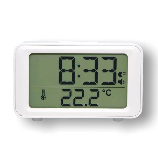 Airbi TALK - budík řízený signálem s hlasovým oznámením v českém jazyce