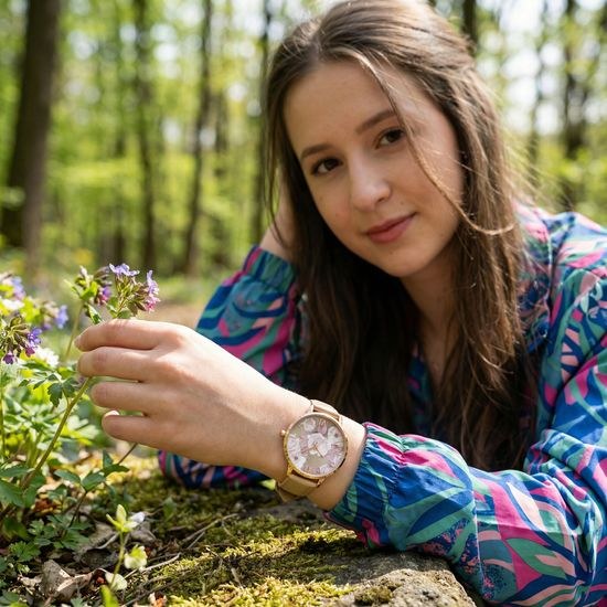 Hodinky SUNDAY ROSE Peach SUN-S06