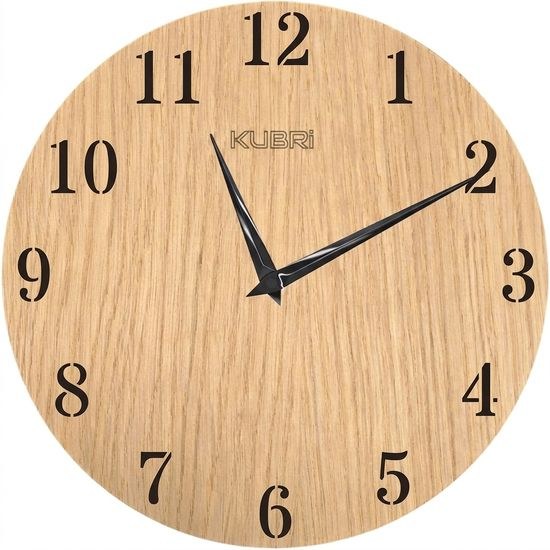 KUBRi KU3013 - hodiny s tichým chodem od českého výrobce v mnoha velikostech