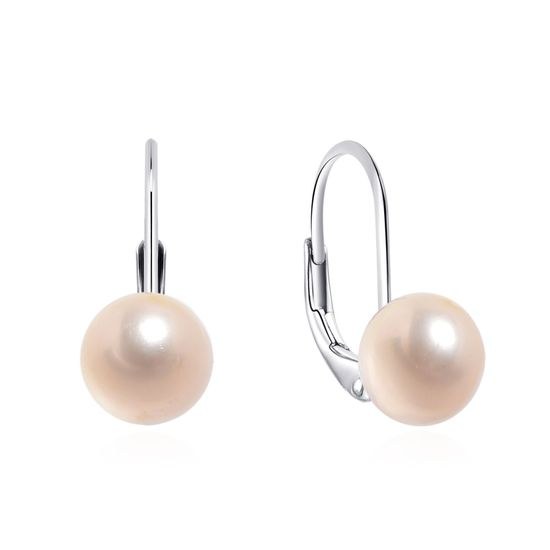 MOISS stříbrné náušnice OPÁL