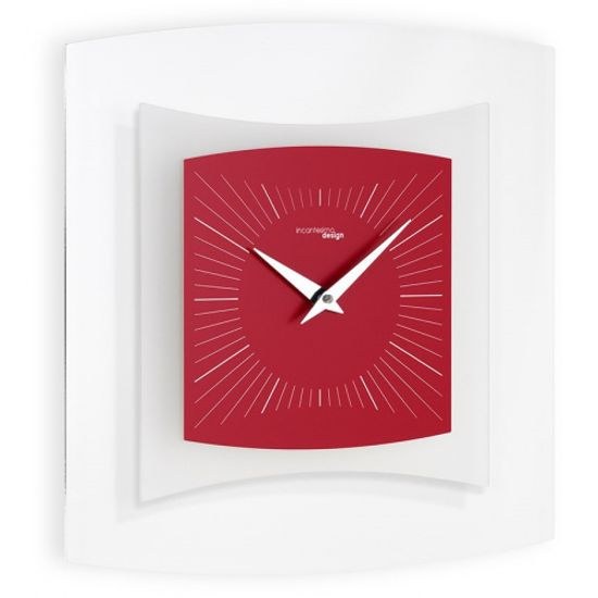 Designové nástěnné hodiny I059VN red IncantesimoDesign 35cm