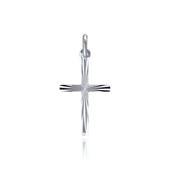 MOISS přívěsek z bílého zlata KŘÍŽEK