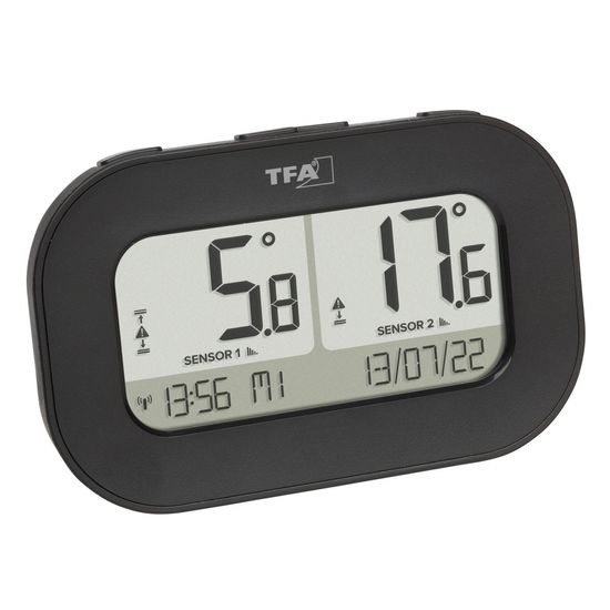 TFA 30.3073.01 - Bezdrátový teploměr se dvěma vysílači DOUBLE-CHECK