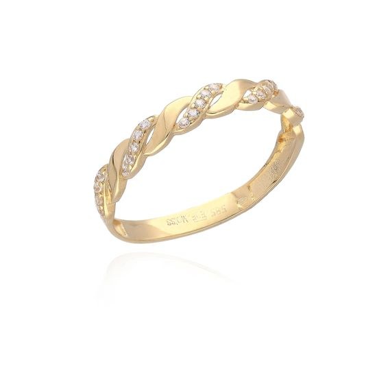 MOISS prsten ze žlutého zlata