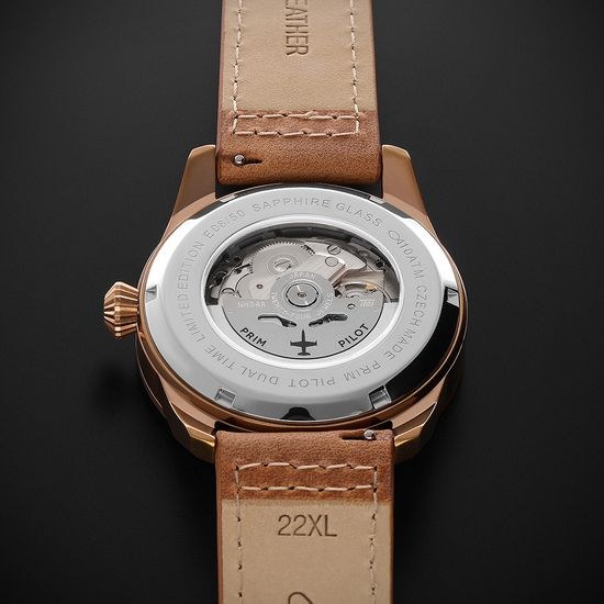 Hodinky PRIM Pilot Dual Time W91P.13250.E