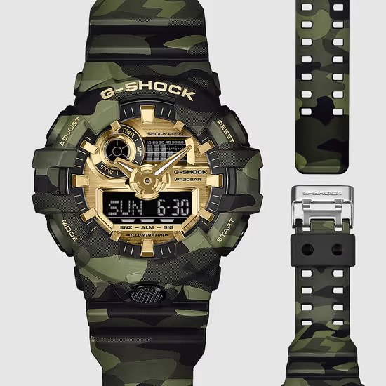 Hodinky Casio G-SHOCK GA-700CMG-3AER