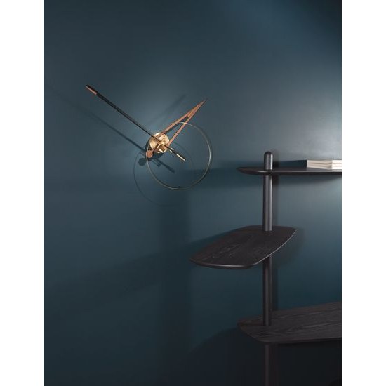 Hodiny Nomon Cris Gold Black 70 cm