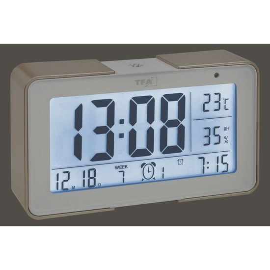 Rádiem řízený budík TFA 60.2540.53 Melody