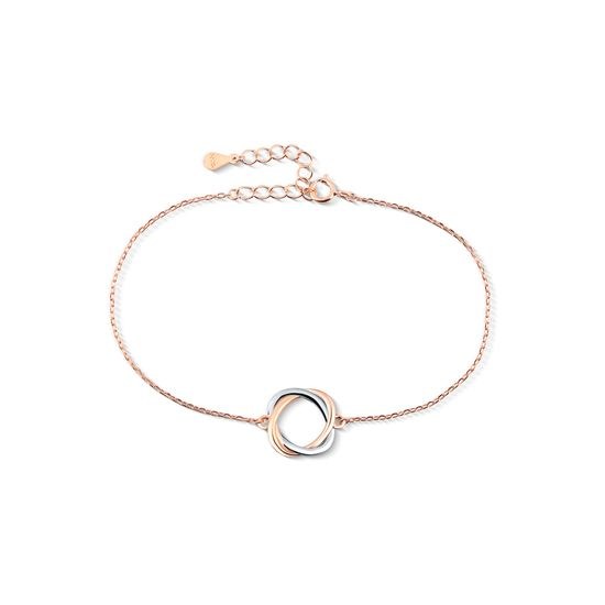 Náramek JVD SVLB0614SH2BK00 stříbrný