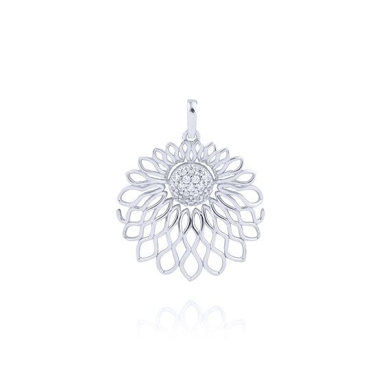 MOISS přívěsek z bílého zlata