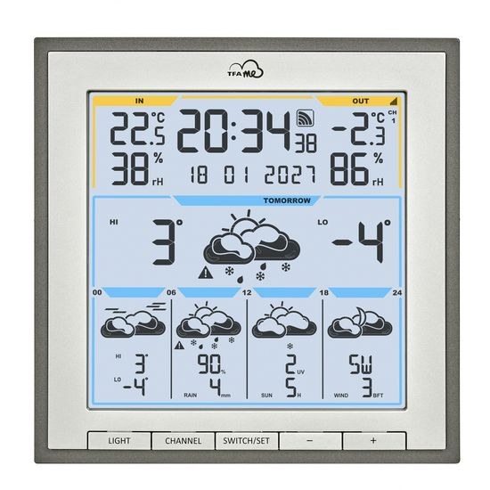 TFA 35.8105.10 - Bezdrátová WiFi meteostanice s chytrou předpovědí TFA.me ID-08