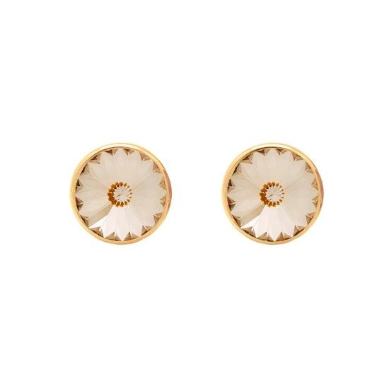 Stříbrné zlacené náušnice Victoria Cruz A2520-02DT