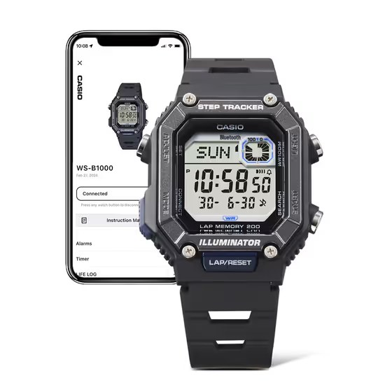 Hodinky Casio WS-B1000-1AVEF