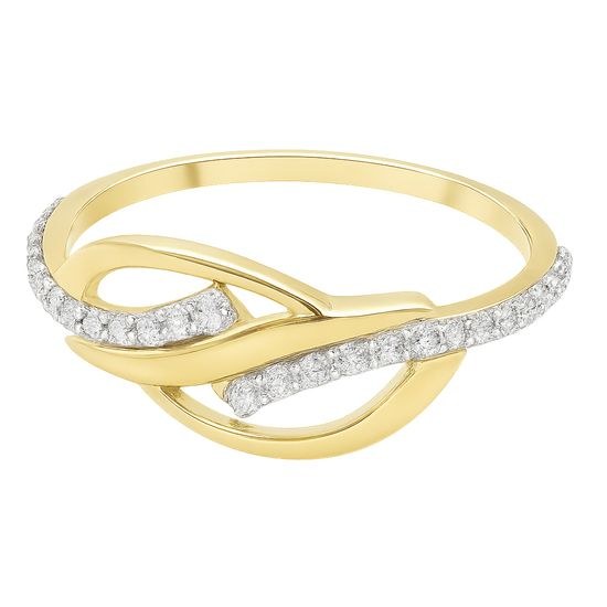 Zlatý 585/1000 prsten s kamenem NR29