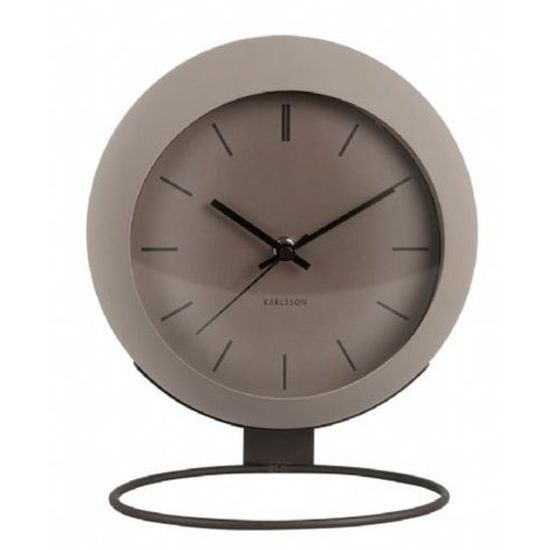 Designové stolní hodiny KA5858GY Karlsson 25cm