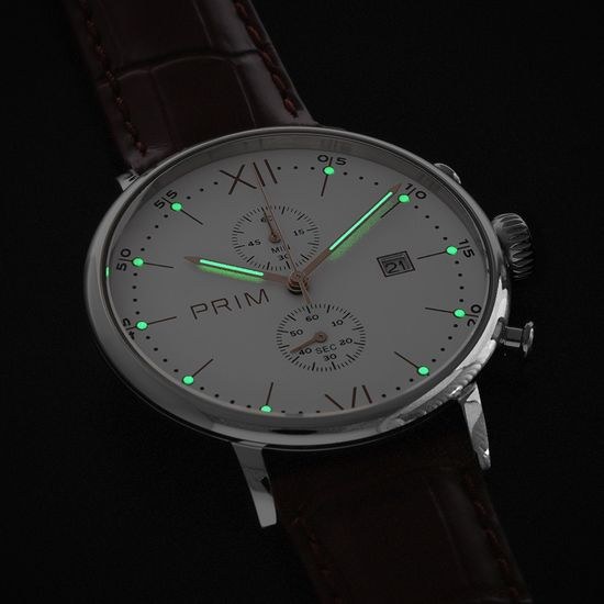 Hodinky PRIM Chronoscope 25 Roman W03P.13230.B