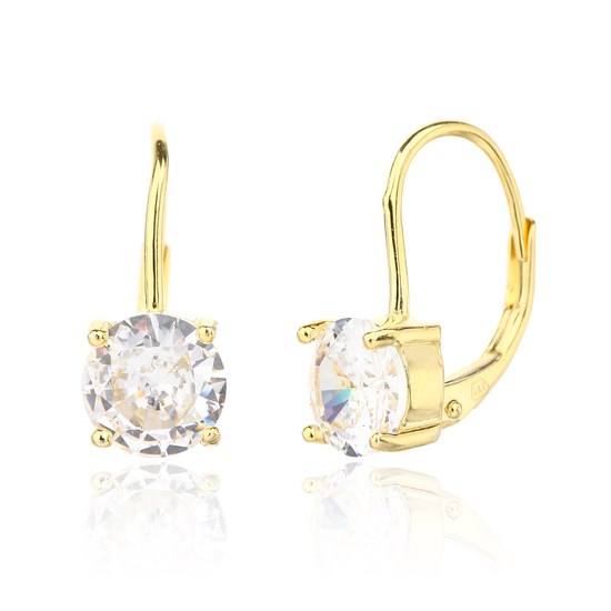 Náušnice JVD SVLE2243XJ6GO07 stříbrné